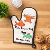 Fish Game Oven Mitt Ovenwant (Top down)