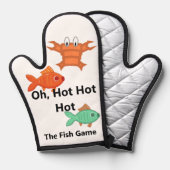 Fish Game Oven Mitt Ovenwant (Voorkant / Achterkant)