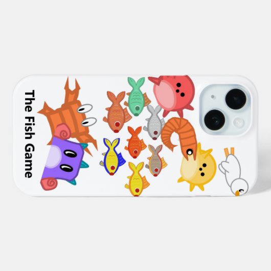 Fish Game Telefoonhoes Case-Mate iPhone Case (Achterkant (horizontaal))