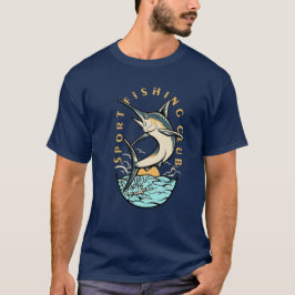 Fish Graphic Vist Sportclub T-shirt