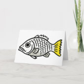 Fish Greeting card Bedankkaart (Voorkant)