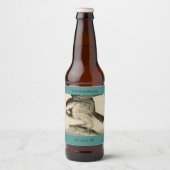 Fish Hawk, Osprey, uit Audubon's Birds of America Bier Etiket (Voorkant)