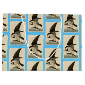 Fish Hawk, Osprey, uit Audubon's Birds of America Groot Cadeauzakje (Achterkant)