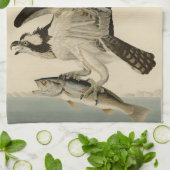 Fish Hawk, Osprey, uit Audubon's Birds of America Theedoek (Gevouwen)