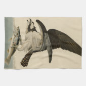 Fish Hawk, Osprey, uit Audubon's Birds of America Theedoek (Horizontaal)