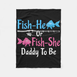 Fish-he of Fish-she-papa om gender te zijn onthull Fleece Deken