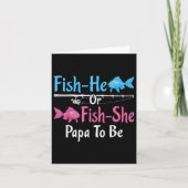 Fish-he of Fish-she papa om gender te zijn onthull Kaart (Voorkant)