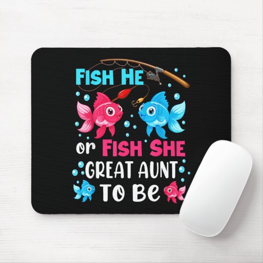 Fish He Or Fish She Gender Reveal Family Great Aun Muismat (Met muis)