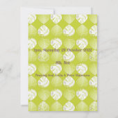 Fish Head laat nieuwe kiwi witte geboorte achter Aankondiging (Achterkant)