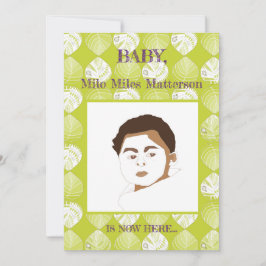 Fish Head laat nieuwe kiwi witte geboorte achter Aankondiging