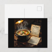 Fish head soup caribbean briefkaart (Voorkant / Achterkant)