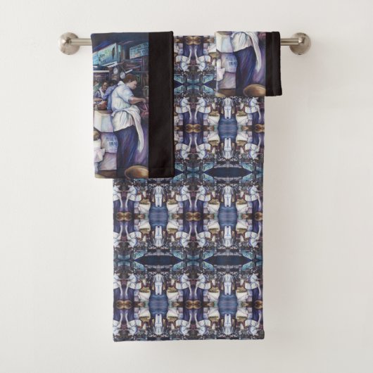 Fish Head Soup, Singapore Bad Handdoek (Insitu)