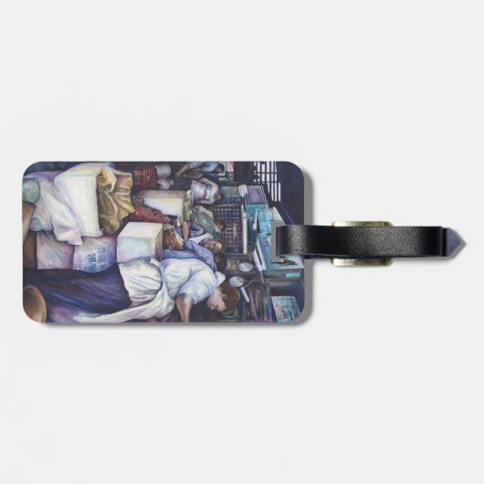 Fish Head Soup, Singapore Bagagelabel (Achterkant horizontaal)