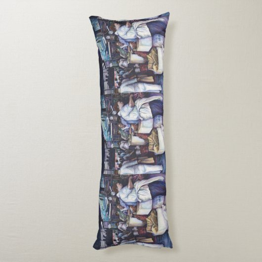 Fish Head Soup, Singapore Lichaamskussen (Achterkant (Verticaal))