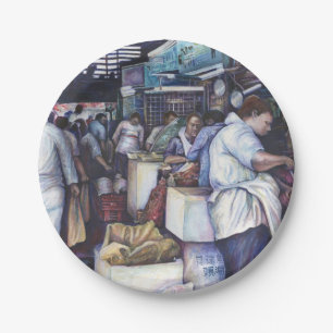 Fish Head Soup, Singapore Papieren Bordje