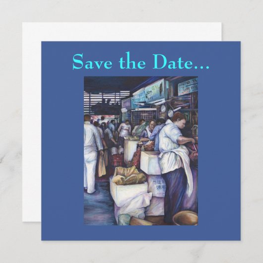 Fish Head Soup, Singapore Save The Date (Voorkant / Achterkant)