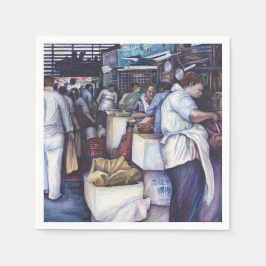 Fish Head Soup, Singapore Servetten (Voorkant)