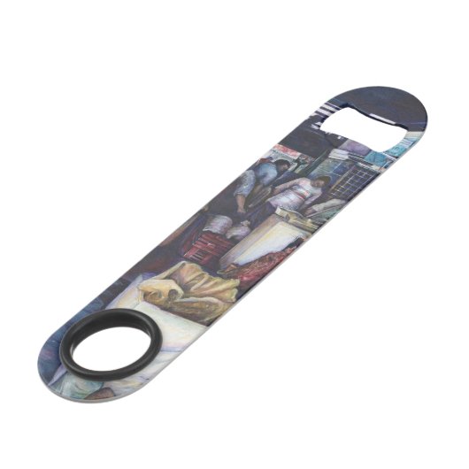 Fish Head Soup, Singapore Speed Flessenopener (Achterkant Gekanteld)