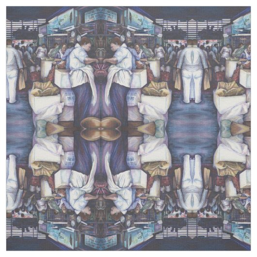 Fish Head Soup, Singapore Stof (Swatch)