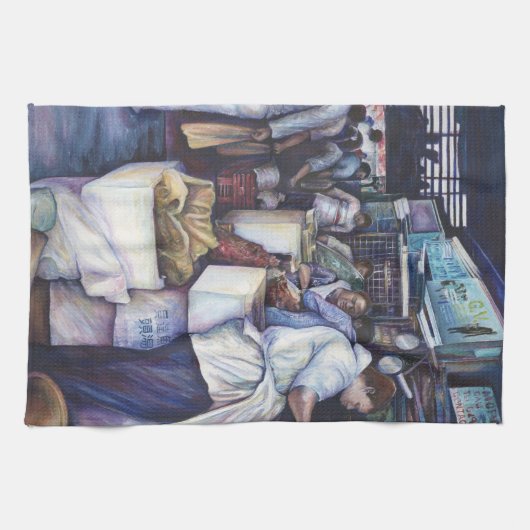 Fish Head Soup, Singapore Theedoek (Horizontaal)