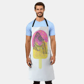 Fish Head verrukt de eigenzinnige bevroren traktat Schort (Gedragen)