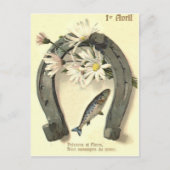 Fish Hoefijzer Daisy Briefkaart (Voorkant)