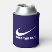 Fish Hook-Fisherman Core-Take the Bait-Dark Blue Blikjeskoeler (Blikje Voorkant)