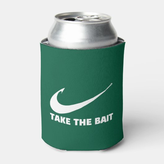 Fish Hook-Fisherman Core-Take the Bait-Green Blikjeskoeler (Blikje Voorkant)