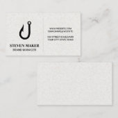 Fish Hook Logo | Bot Visitekaartje (Voorkant / Achterkant)