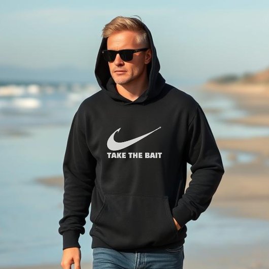 Fish Hook Neem het aas Hoodie