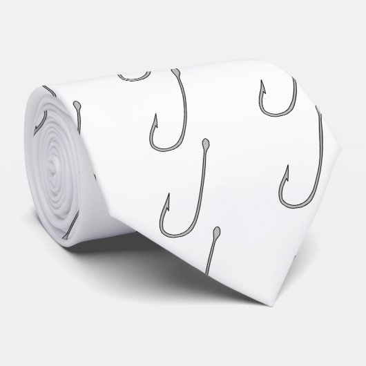 Fish Hook Stropdas (Opgerold)