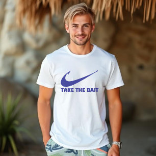Fish Hook-Take the Bait-Fisherman Core T-shirt