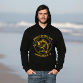 Fish-hooked op het echte leven hoodie