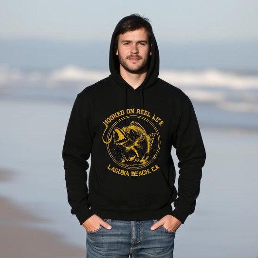 Fish-hooked op het echte leven hoodie