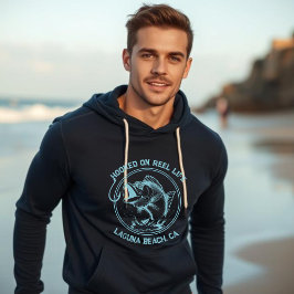 Fish-hooked op het echte leven hoodie