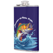 Fish-Hooked op Reel Fuel-Funny Heupfles (Links)