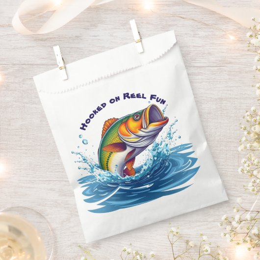 Fish-Hooked op Reel Fun Bedankzakje (Geknipt)