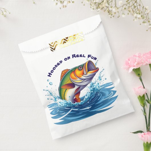 Fish-Hooked op Reel Fun Bedankzakje (Gezegeld)