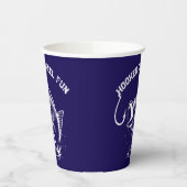 Fish-Hooked op Reel Fun Papieren Bekers (Links)