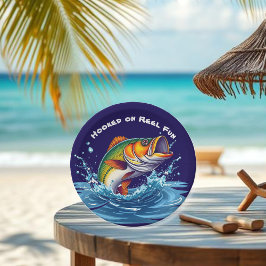 Fish-Hooked op Reel Fun Papieren Bordje
