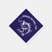 Fish-Hooked op Reel Fun Servet (Hoek)