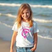 Fish-Hooked op Summer-Pink T-shirt