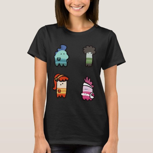 Fish Hooks Sticker Pack T-shirt (Voorkant)