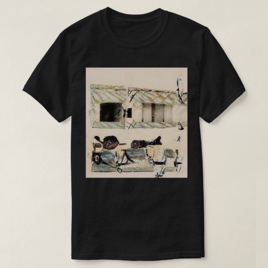 FIsh House T-shirt (Design voorkant)