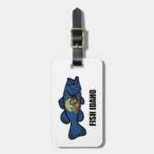 Fish Idaho Bagagelabel (Voorkant verticaal)