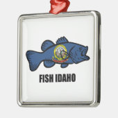 Fish Idaho Metalen Ornament (Links)