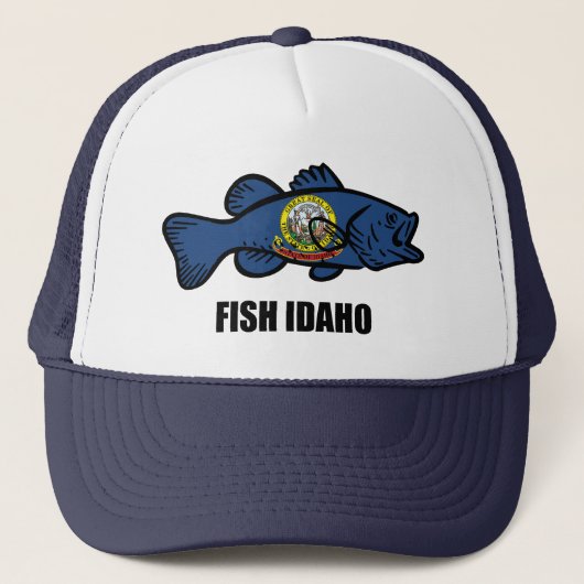 Fish Idaho Trucker Pet (Voorkant)