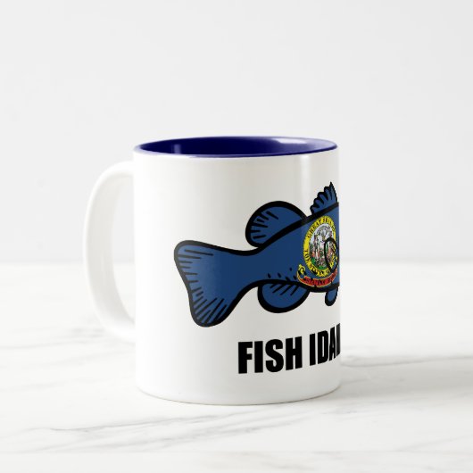 Fish Idaho Tweekleurige Koffiemok (Voorkant links)