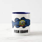 Fish Idaho Tweekleurige Koffiemok (Center)