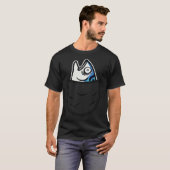 Fish in Pocket Meme Animal T-shirt (Voorkant volledig)